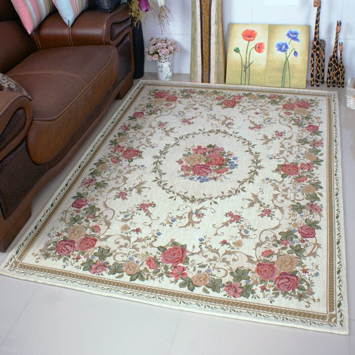 外銷等級 外銷歐美 最新款 歐洲宮廷貴族風 復古玫瑰風格高級尊貴氣派客廳地毯 (客製訂作款)