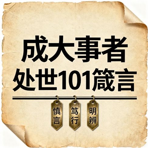 【有聲書】成大事者处世101箴言 0