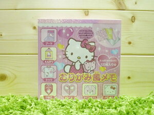 【震撼精品百貨】Hello Kitty 凱蒂貓 造型便條紙-色紙【共1款】 震撼日式精品百貨