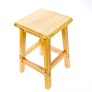 梳妝凳 木凳家用方凳餐凳傢俱凳學習凳板凳休閒橡木凳原木梳妝凳實木凳子『XY279』