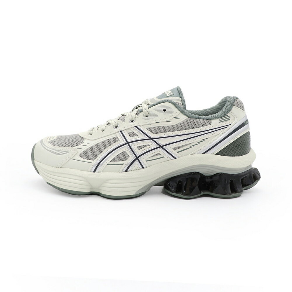 【全館滿額折】 ASICS GEL-KINETIC FLUENT 灰綠 休閒 運動鞋 男女款 B6123【新竹皇家1203A591-021】