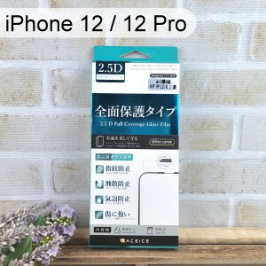 【ACEICE】滿版鋼化玻璃保護貼 iPhone 12 / 12 Pro (6.1吋)