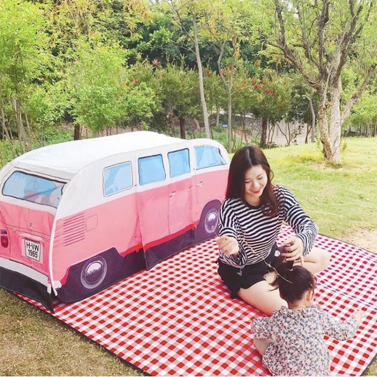 兒童帳篷 INS兒童汽車帳篷戶外郊游野餐便攜式超輕便粉紅小迷你公主室內屋 全館85折下殺！冬季好物