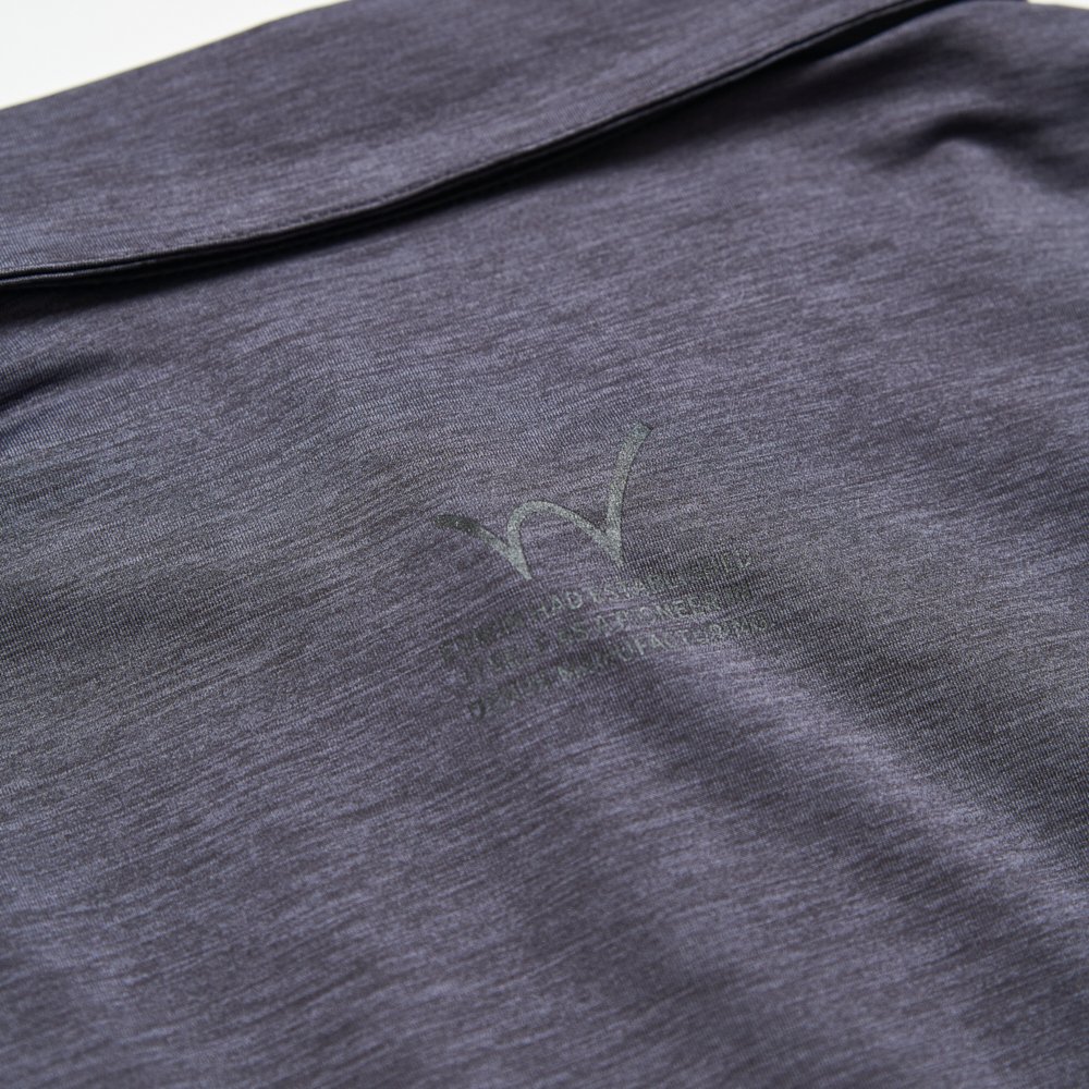 EDWIN 男款 涼爽系列 印花短袖POLO衫 (黑灰色) 6