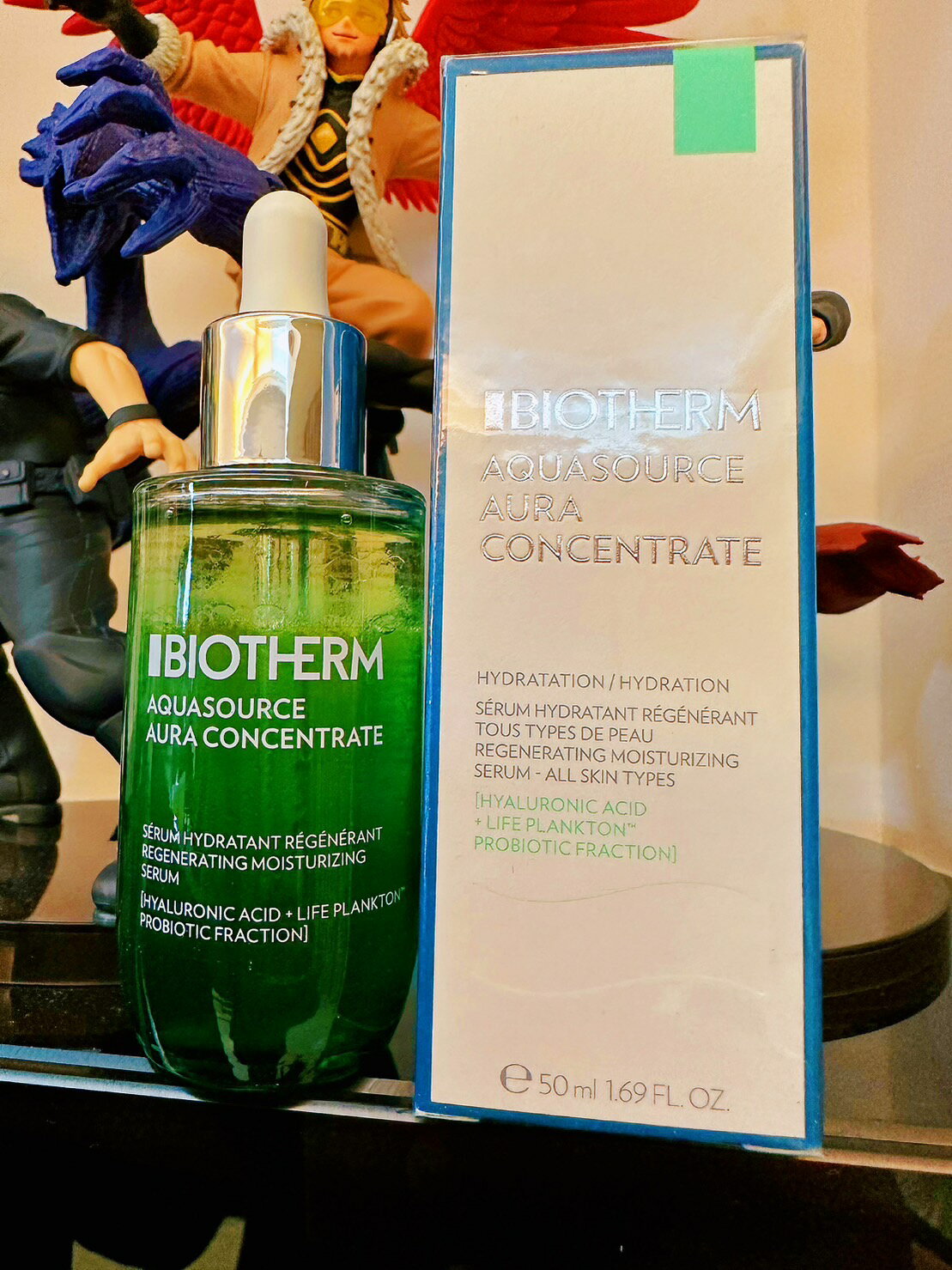 BIOTHERM 碧兒泉 水光保濕雙精華50ML 百貨公司專櫃正貨盒裝