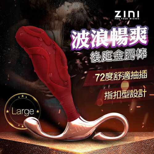 ZINI｜布萊克｜前列腺後庭金屬棒/大