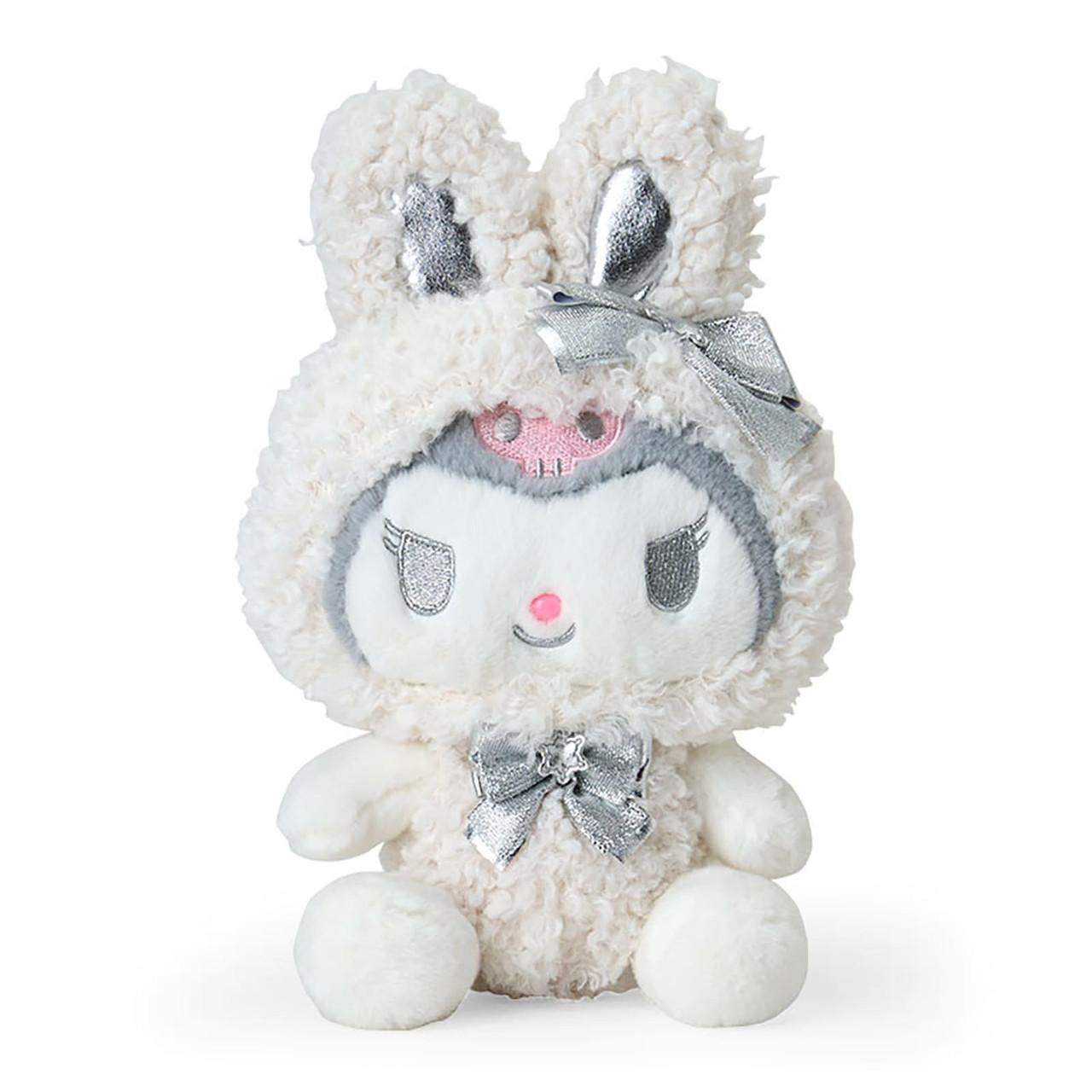 【震撼精品百貨】酷洛米 Kuromi~Sanrio 日本SANRIO三麗鷗 酷洛米造型絨毛娃娃-雪兔*43247