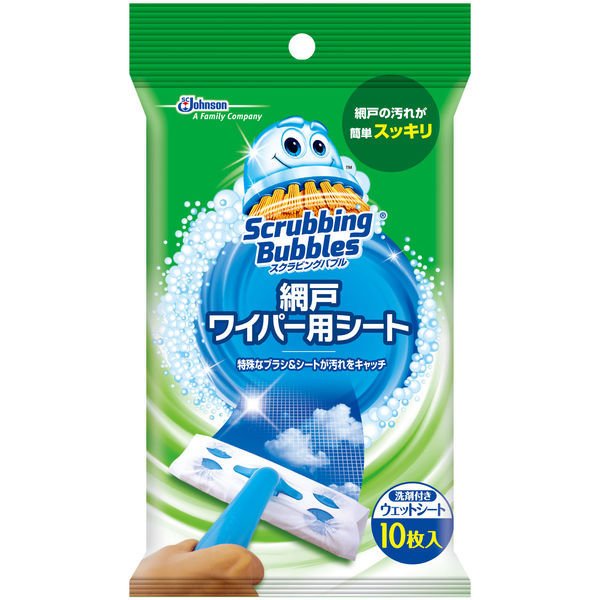 SC Johnson 紗窗強力清潔刷專用清潔紙(10張)