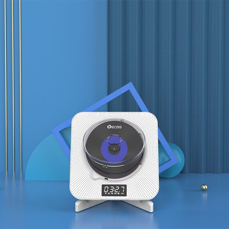 kecag壁掛式CD播放機家用dvd高畫質影碟機藍牙英語學習磁流體音響箱【宜家良品百貨】