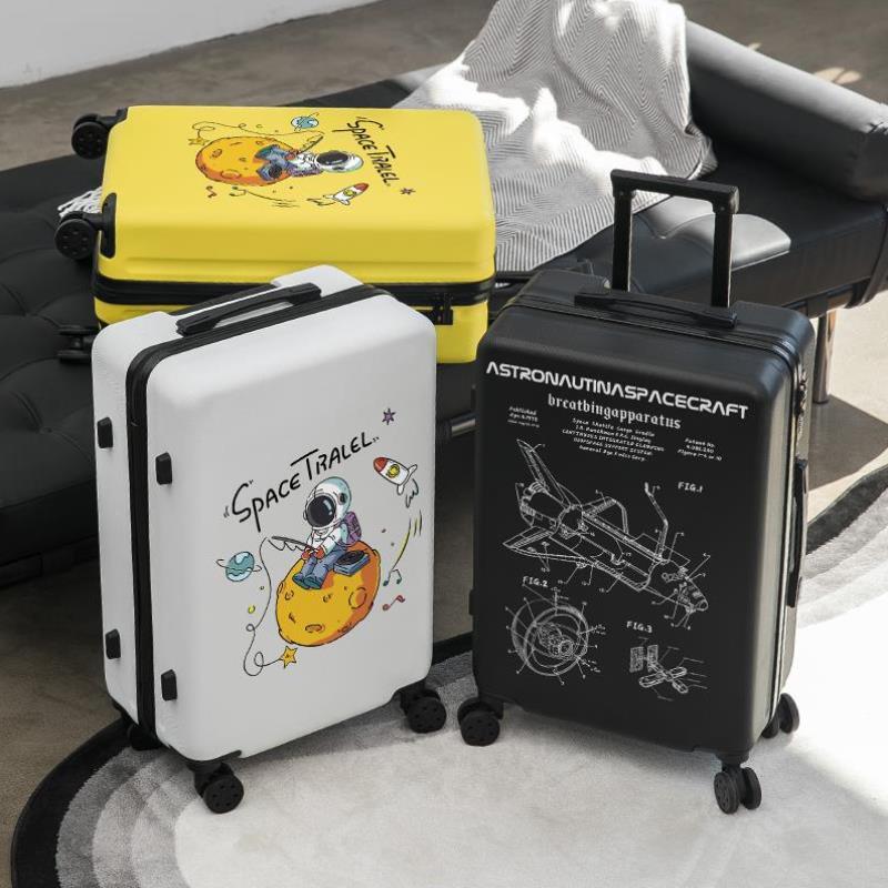 初中生行李箱女年新款萬向輪學生日系卡通20寸拉捍側開拉桿箱