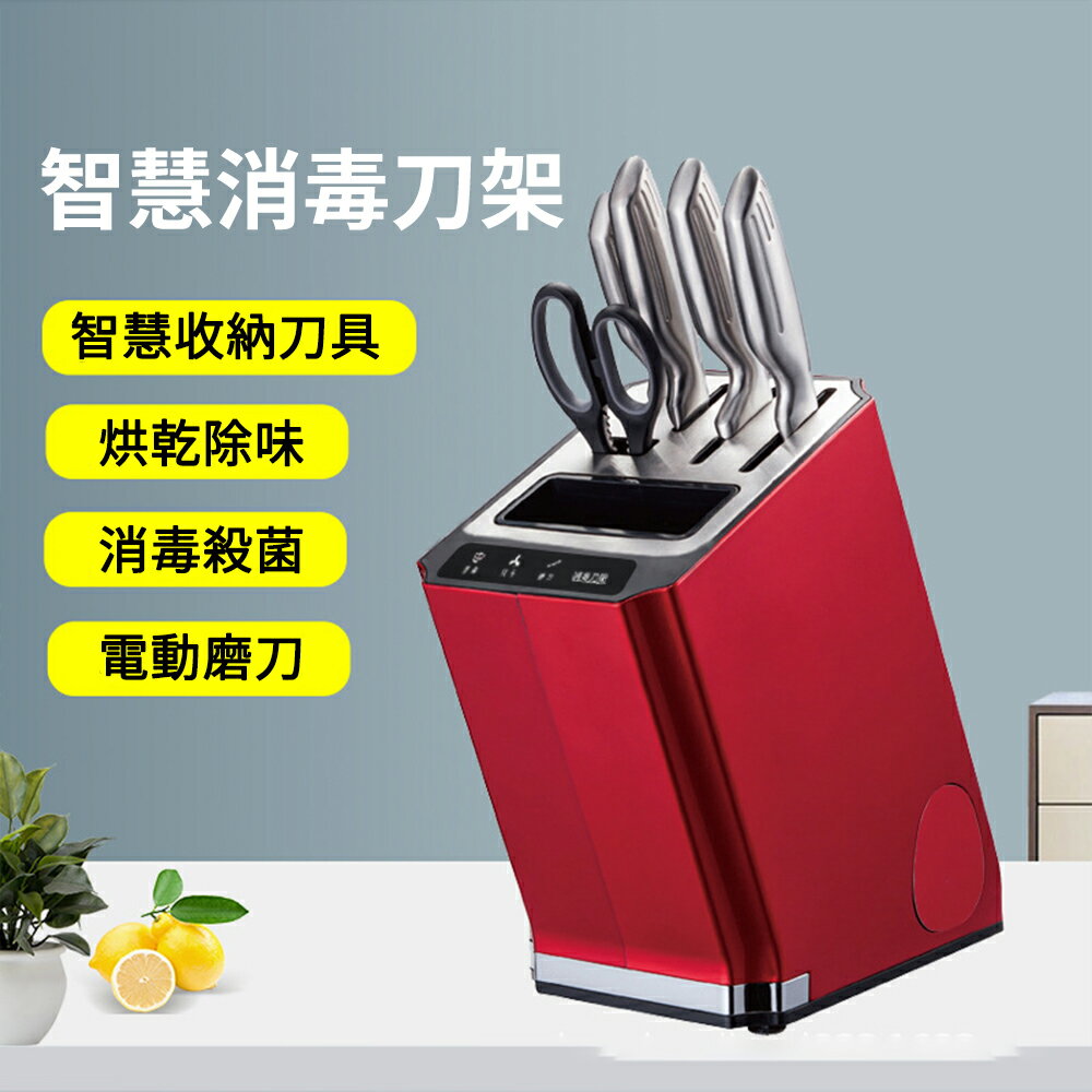 110V雙電壓智慧小型消毒刀架 烘幹 刀具筷子電動消毒機