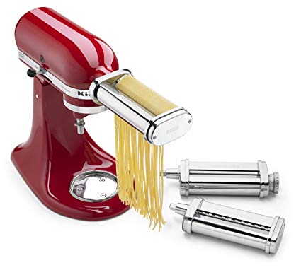 kitchenaid mixer 3 piece pasta roller attachment