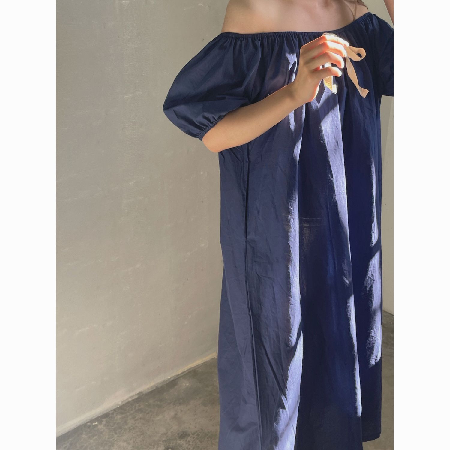 睡衣短袖睡裙女休閒居家少女法式復古高級感連衣裙夏季新款【倪醬】