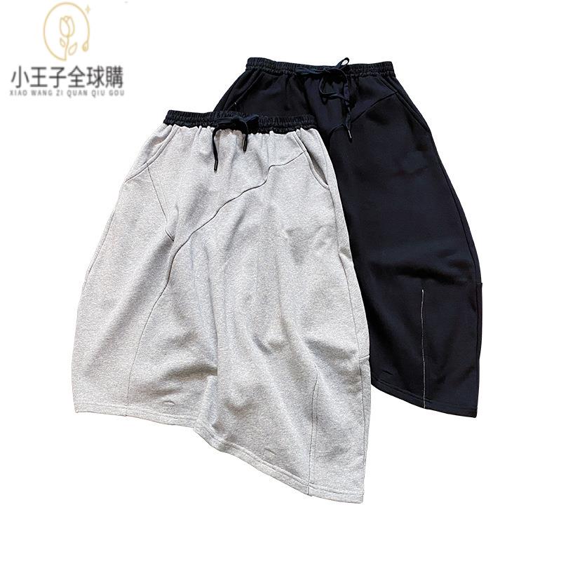 【公司現貨速發】免運 開發票 小王子女裝春夏新款通勤百搭2穿撞色半裙高腰中長款設計感半裙女裝上衣 流行女裝 棉麻 早秋 日韓女裝