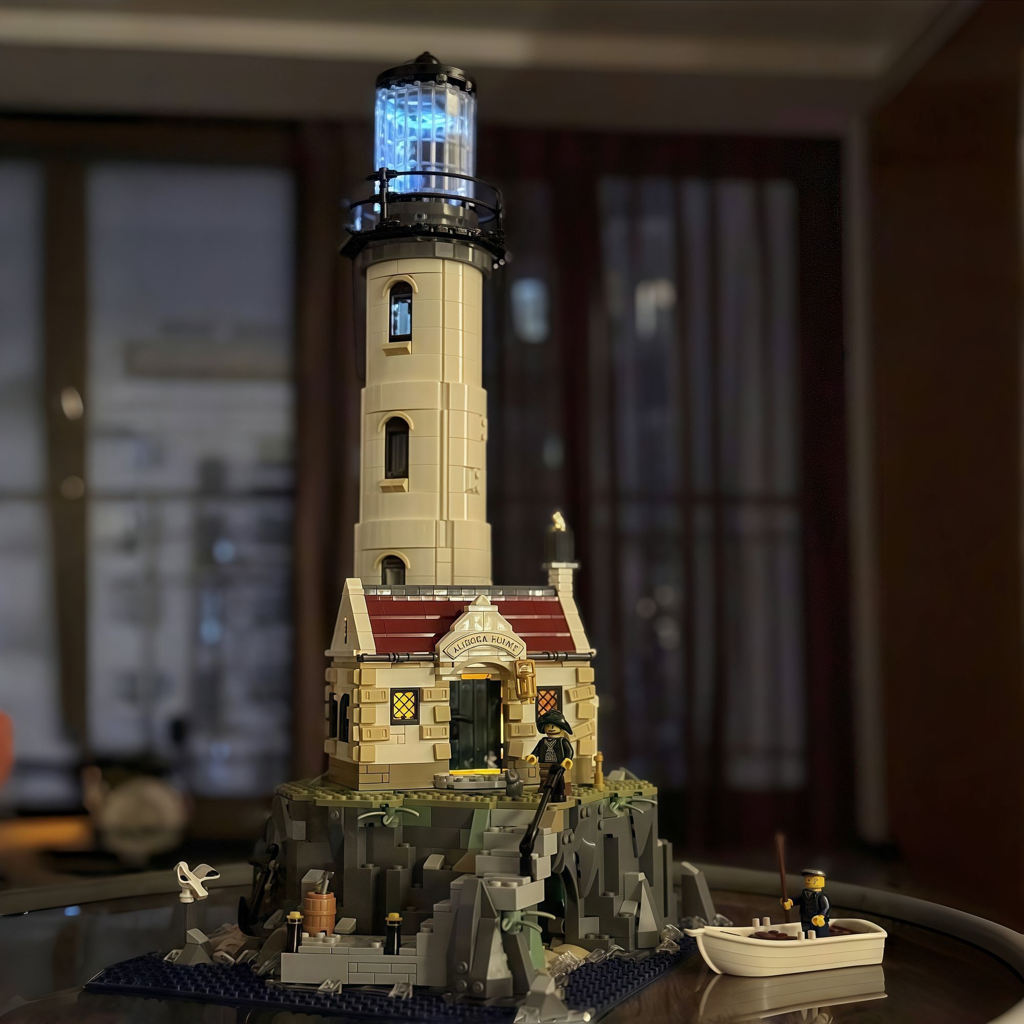 物美價廉】【48小時發貨】兼容樂高電動燈塔積木3d立體建筑模型街景系列拼裝| 雲上精品百貨| 樂天市場Rakuten