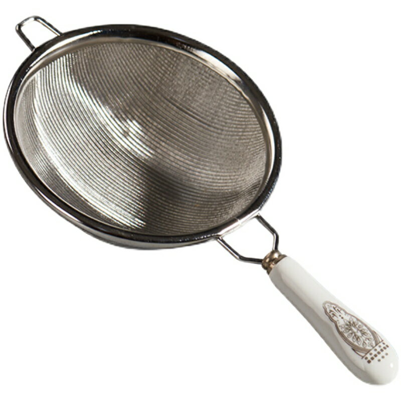 日式304不銹鋼茶具茶葉過濾網 功夫茶漏器茶濾創意濾茶器茶道配件 4