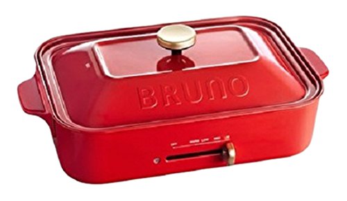 BRUNO【日本代購】日本超人氣 多功能電烤盤生鐵鍋BOE-21 - 五色