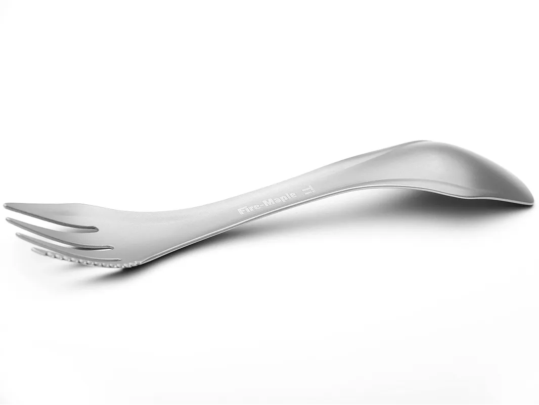 【【蘋果戶外】】火楓 FMT-T23 多功能鈦匙叉 餐刀/餐叉/餐勺三合一 Fire-Maple