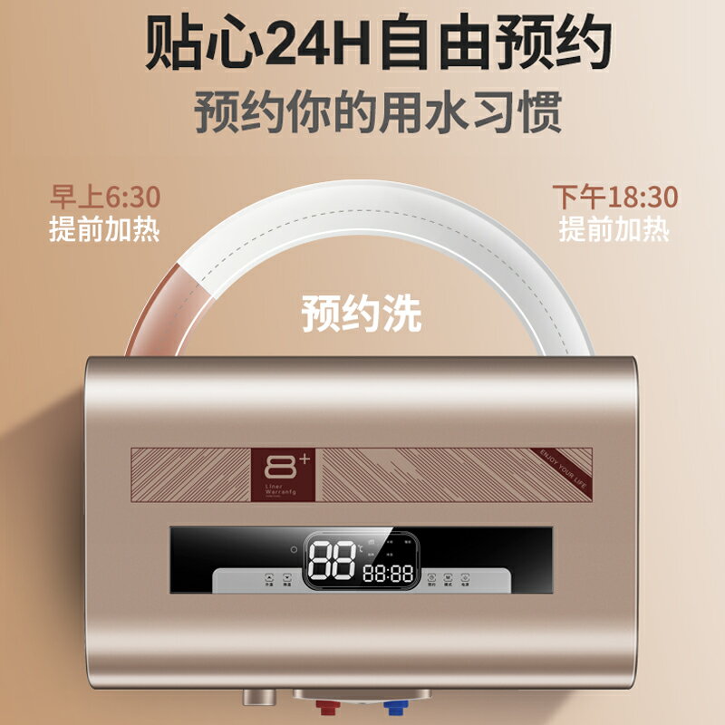 【臺灣公司 可開發票】官方好太太熱水器電家用衛生間淋浴器洗澡儲水式小型4