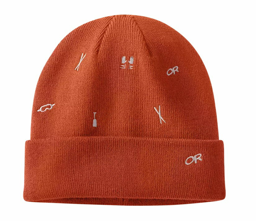 【【蘋果戶外】】Outdoor Research OR271520 0562 橘 保暖帽 滑雪毛帽 Yardsale Beanie