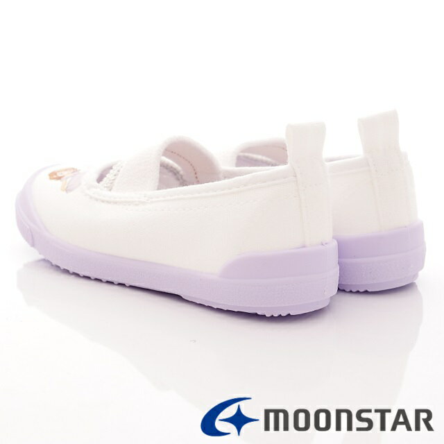 日本月星Moonstar機能童鞋迪士尼聯名系列日本製寬楦蘇菲亞公主室內鞋款S019紫(中小童段) 5