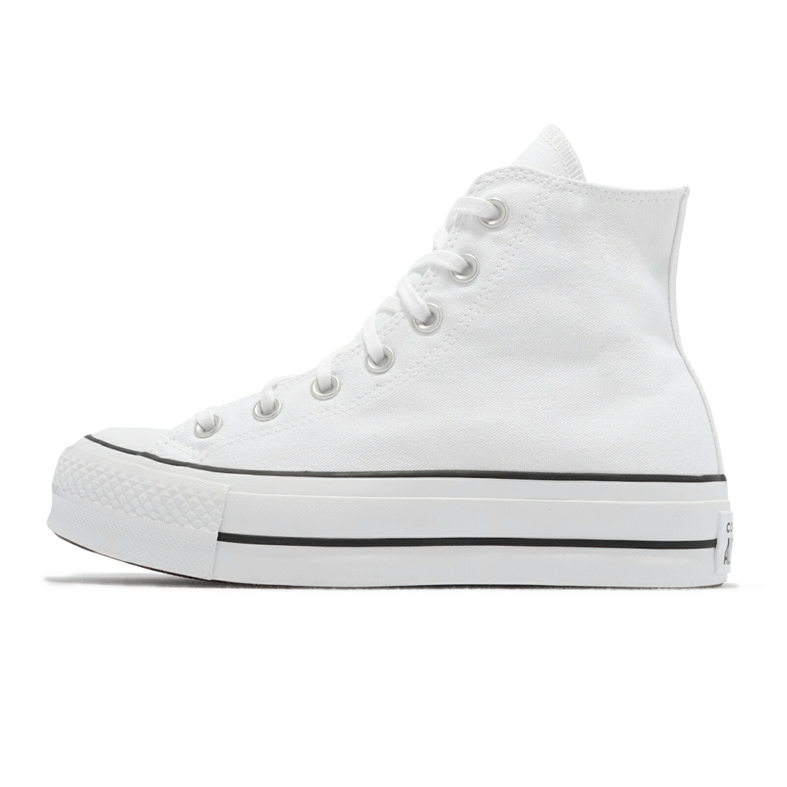 Converse 帆布鞋 Chuck Taylor All Star Lift HI 女鞋 白 厚底 高筒 休閒鞋 560846C