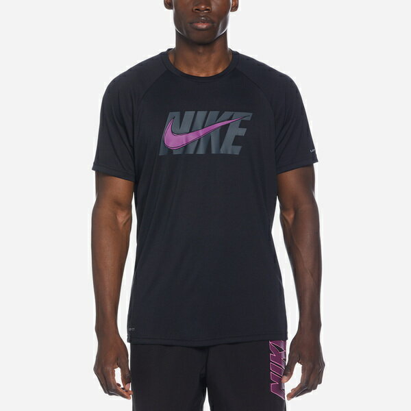 Nike Sketch [NESSD687-001] 男 短袖 上衣 T恤 防曬衣 抗UV 運動 訓練 休閒 舒適 黑