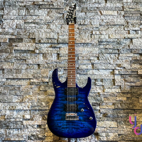 現貨可分期 贈終身保固 Ibanez GRX70QA TBB 藍色 電吉他 雙線圈 雲狀楓木 Gio 搖滾