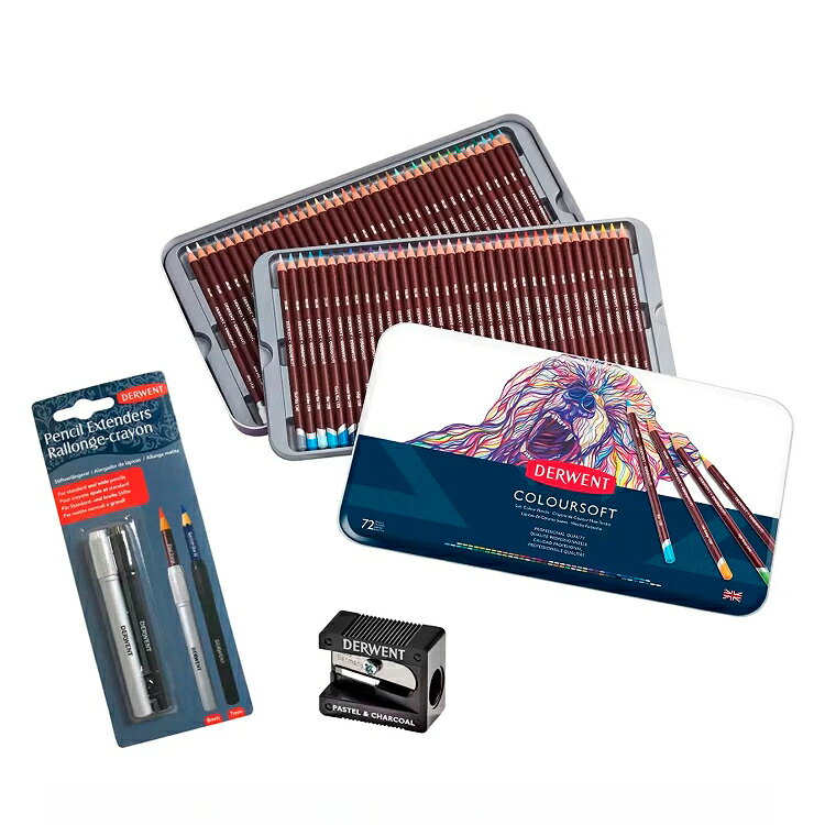 [COSCO代購5] D146100 德爾文 軟性色鉛筆 72色組