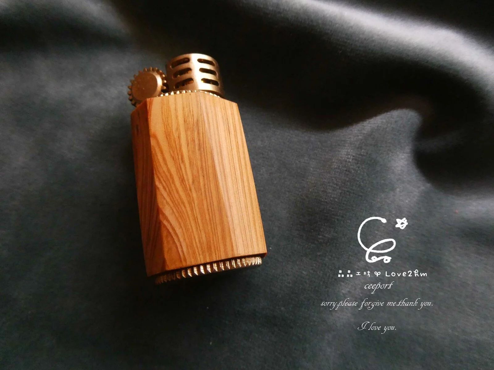 崖柏 打火機 崖柏 木質飾品 晶晶工坊-love2hm 27251 1