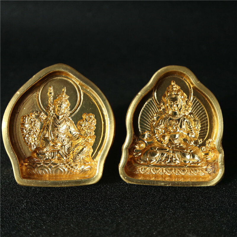 西藏黃銅擦模藏傳佛教擦擦印藏式民族風佛像模印擦擦印1入