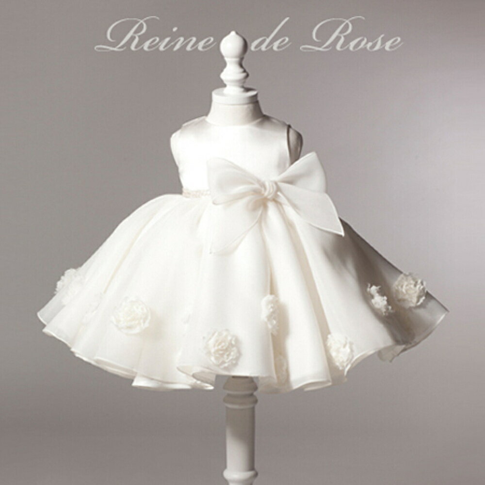 ✤宜家✤時尚可愛寶寶紗裙禮服洋裝 過年服裝 白色蓬蓬裙1