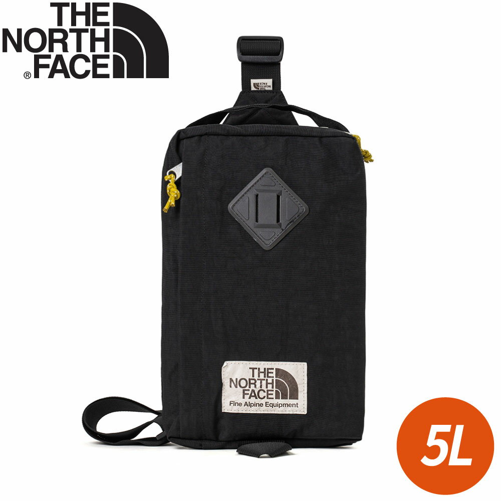 【The North Face 5L單肩背提包《黑色》】52WA/側揹包/斜揹包/隨身包