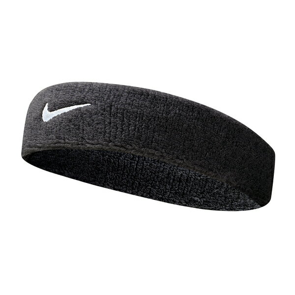 Nike Swoosh Headband [NNN07010OS] 男女 簡約 頭帶 運動 休閒 毛巾 吸汗 黑