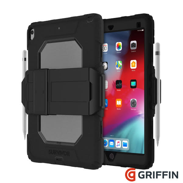 Griffin Survivor All-Terrain iPad Air 10.5吋 / iPad Pro 10.5吋 軍規三層防護保護套組