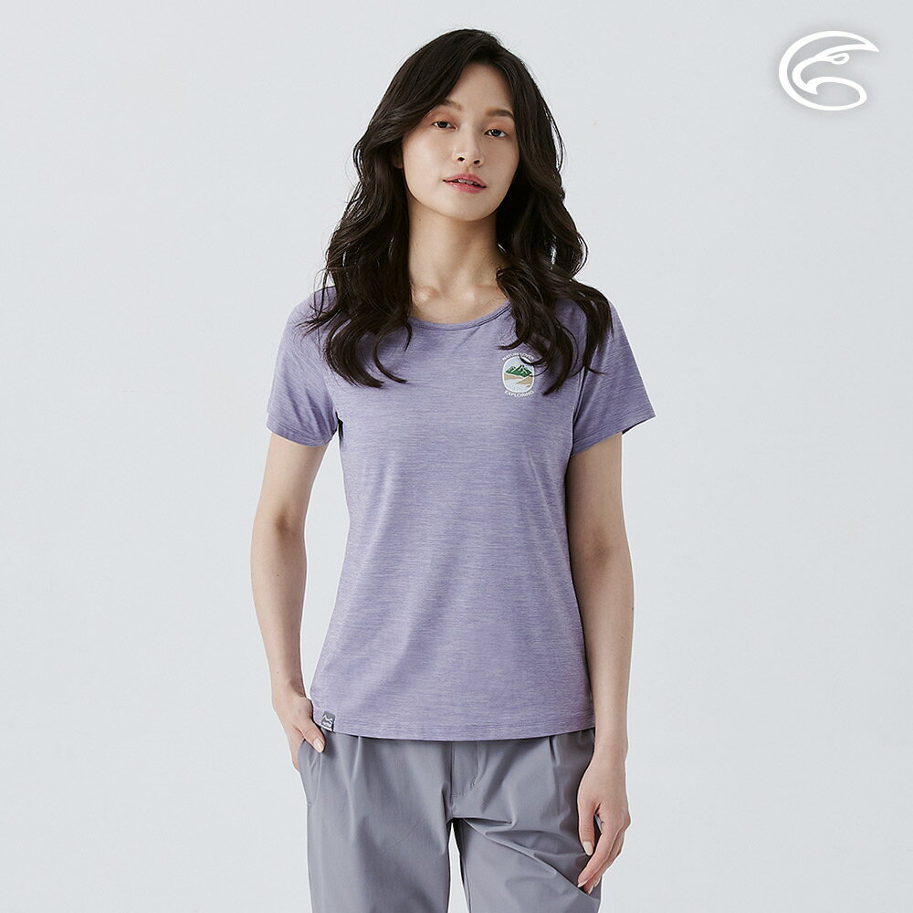 ADISI 女WINCOOL涼感乾爽機能圓領T AL2511108 (S-3XL)｜萊卡 彈性 吸濕排汗 快乾 防曬 抗UV 排汗衣