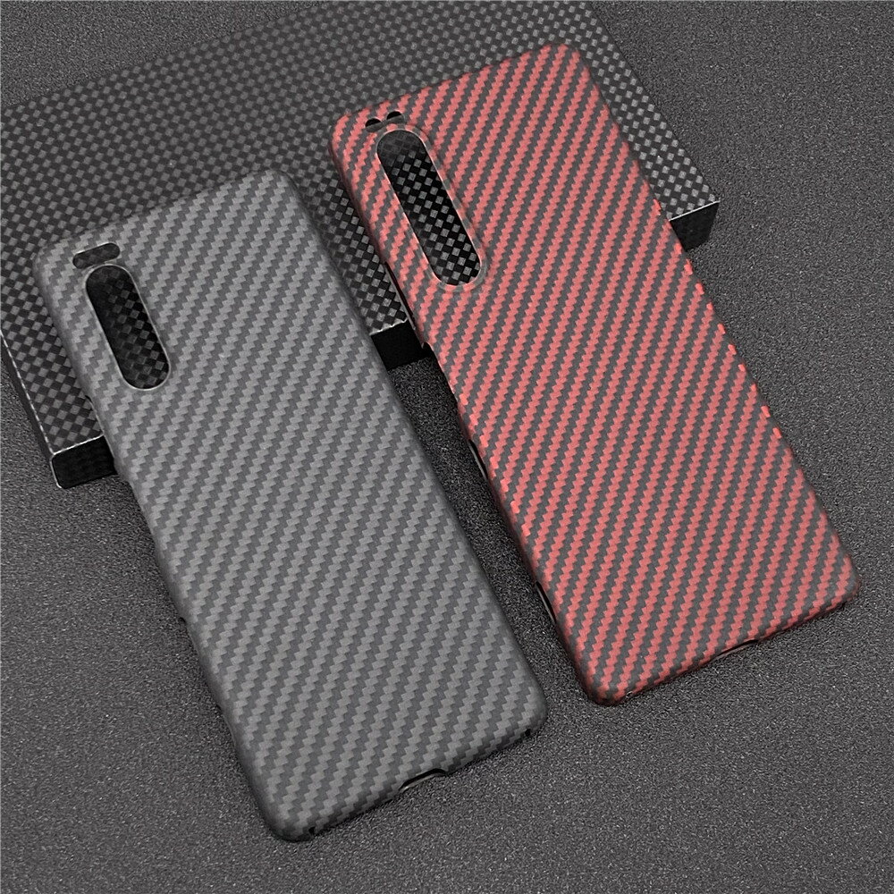適用索尼xperia 1V手機殼1VI保護套VI超薄馬克6凱夫拉5芳綸1 V碳纖維商務男士新款超薄