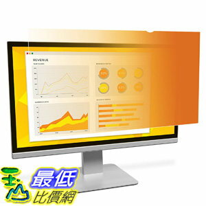 [O美國直購] 3M GF230W9B 螢幕防窺片 3M Gold Privacy Filter for 23吋 Widescreen Monitor