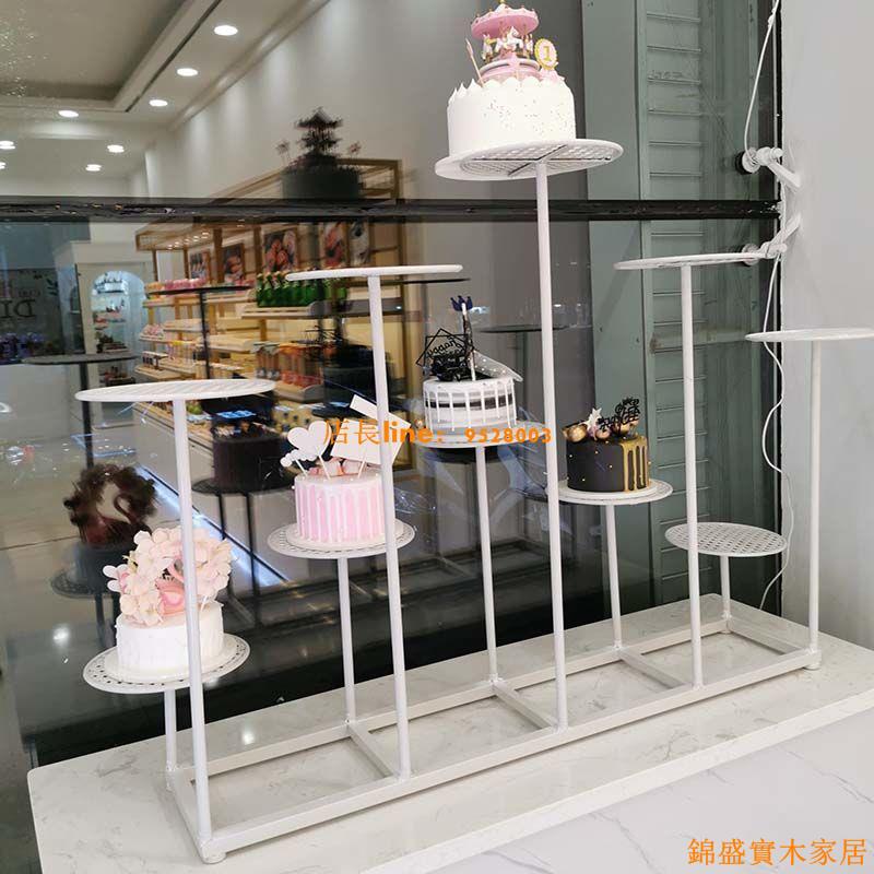免運 開立發票 公司貨 蛋糕架 蛋糕模型 展示模型 歐式蛋糕架子多層模型架展示架八層甜品臺櫥窗婚禮生日蛋糕陳列架