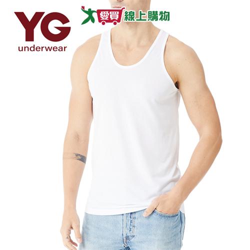 YG 100%純棉羅紋背心 M~XL 天然棉 親膚 吸汗透氣 立體剪裁 柔軟舒適 男內衣 全棉 內衣 上衣 背心【愛買】