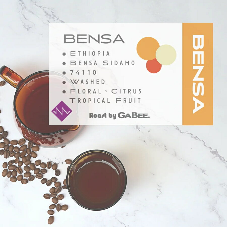 GABEE. BENSA 衣索比亞 西達摩/水洗/中淺焙 單品咖啡豆 150g 1