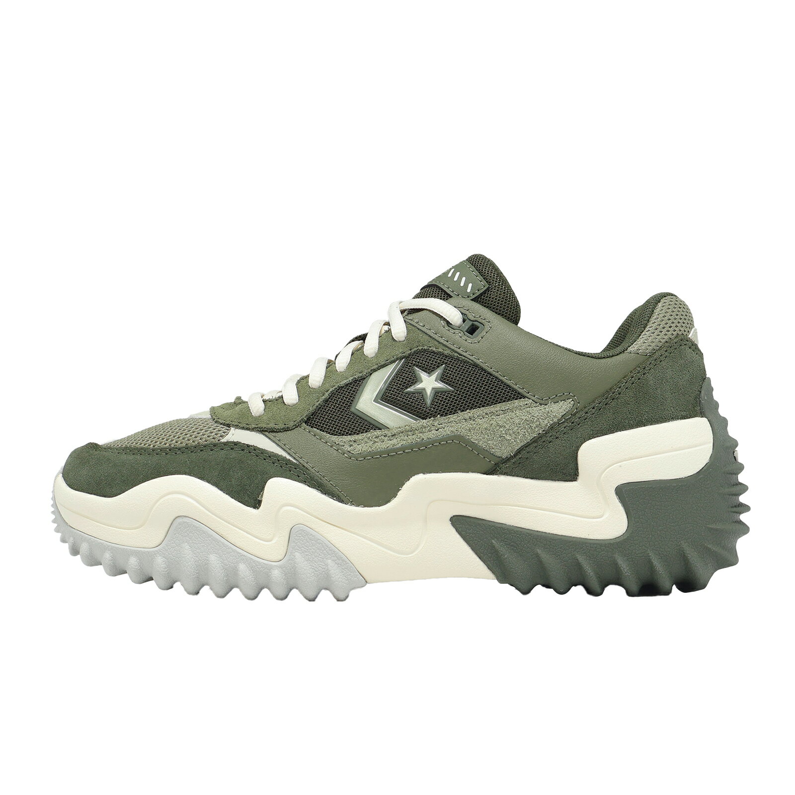 Converse 休閒鞋 Wave Motion Trainer 男鞋 女鞋 綠 米白 厚底 老爹鞋 A20398C
