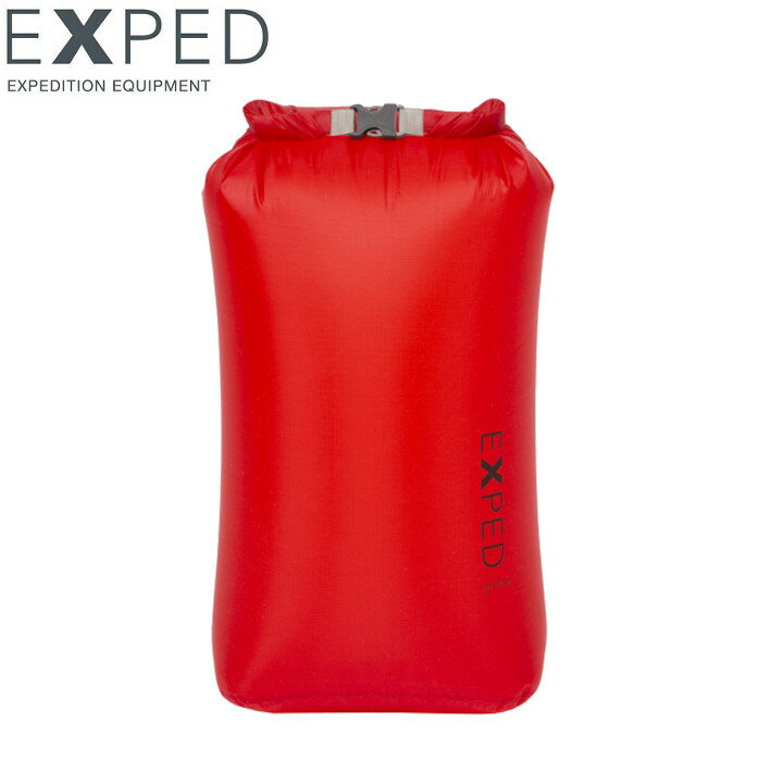 Exped Fold Drybag UL 8升 防水袋/防水打包袋/裝備收納袋 M 紅 99376