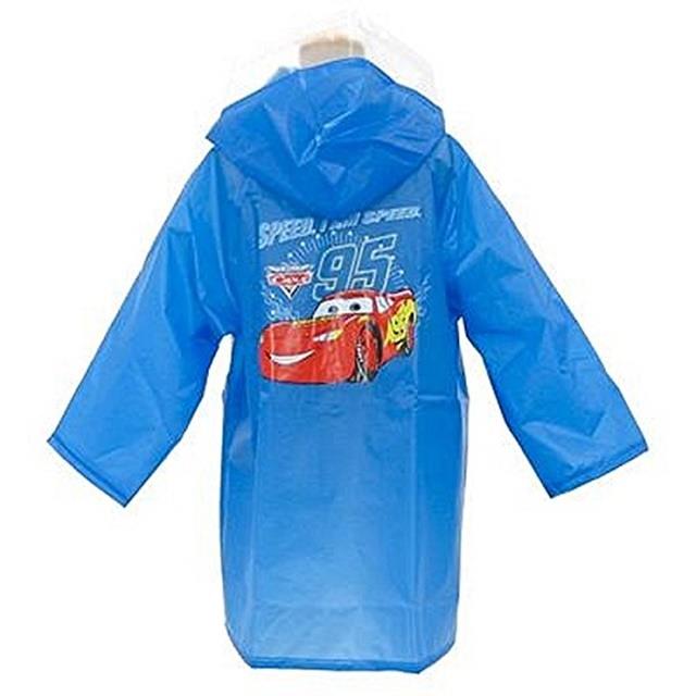 CARS兒童雨衣(100cm)，閃電麥坤/雨具/隨身攜帶/輕便雨衣，X射線【C551013】