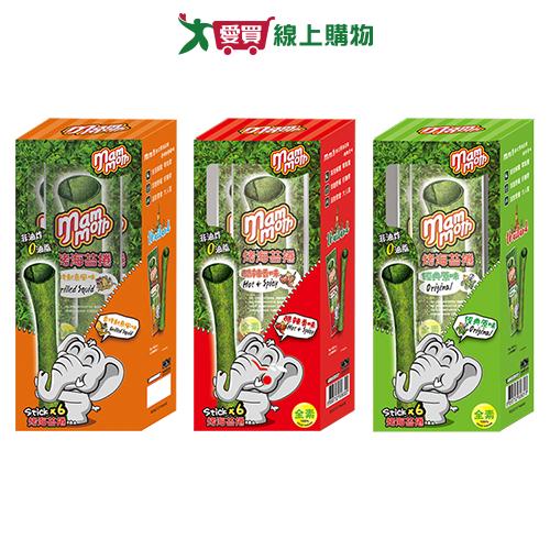 MM 象泰式烤海苔捲系列(原味/酷辣/香烤魷魚)(15G/盒)【愛買】
