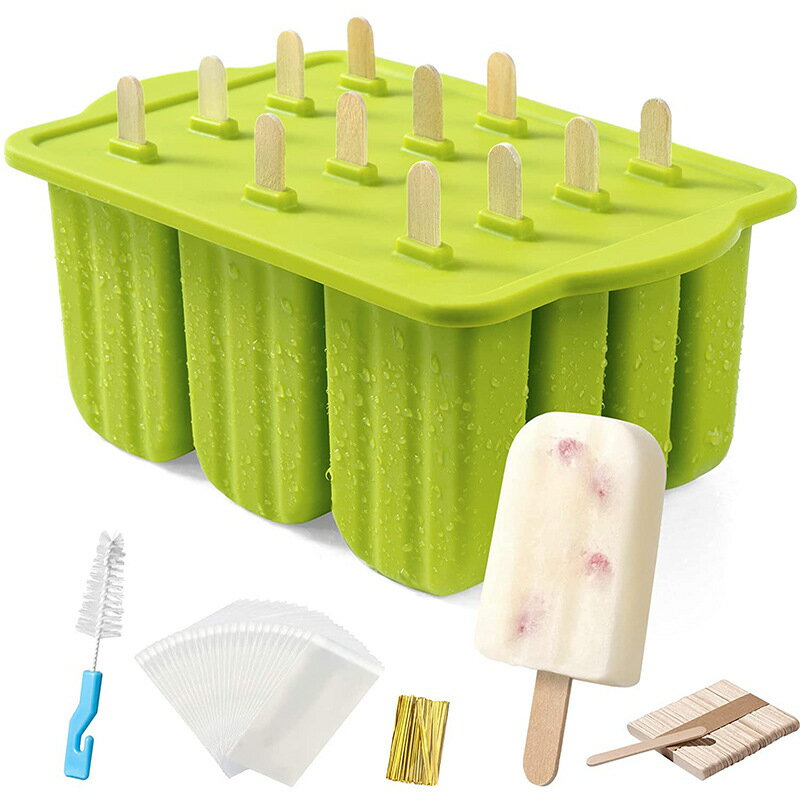 雪糕模具 冰棒盒 冰棍模具 12連雪糕模冰棒 10連雪糕冰棍製冰