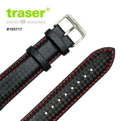 Traser Rubber_Strap 皮革錶帶# 105717【AH03141】i-Style居家生活