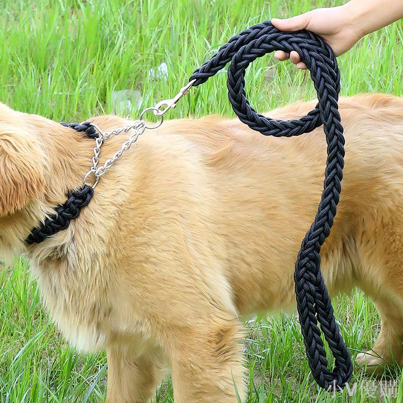 狗繩狗狗用品牽引繩狗鏈子小型犬中型大型犬金毛泰迪狗繩子遛狗繩