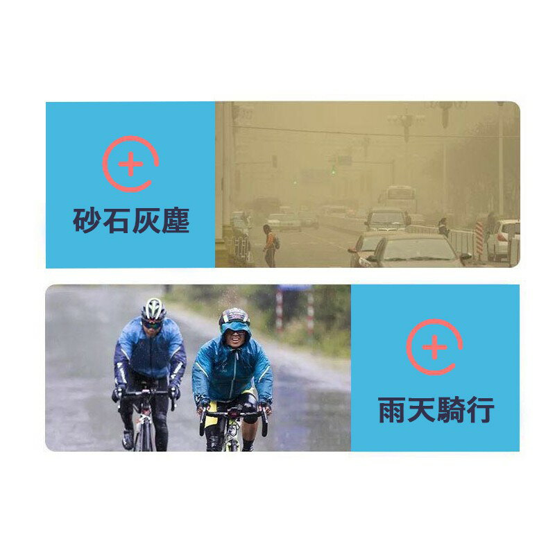 【JIELIEN 傑聯】 防疫 鬆緊式防飛沫透明面罩 防口水 3