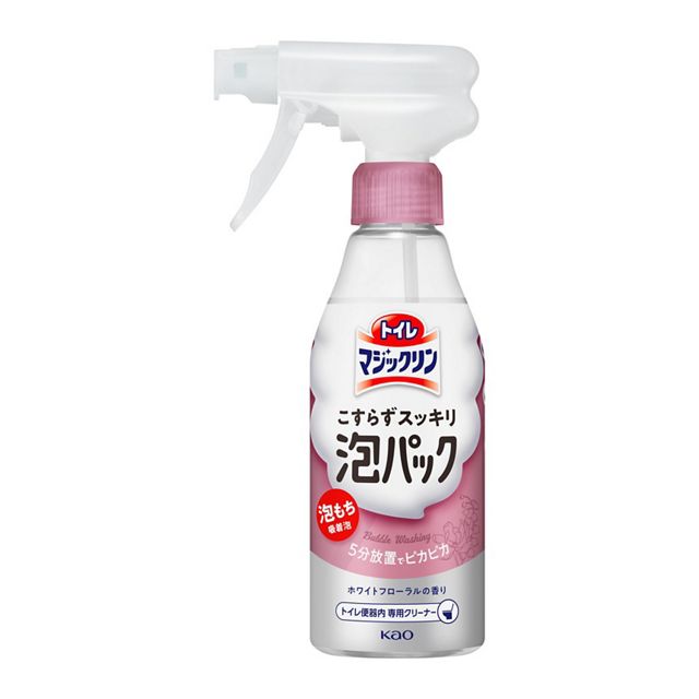 【KAO魔術靈】馬桶泡沫清潔噴霧300ml (柑橘皂香/白色花香) 2